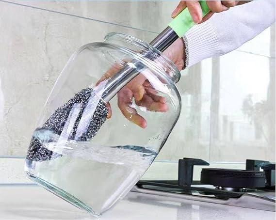 Bottle Jar Multipurpose Cleaner Brush Scrubber