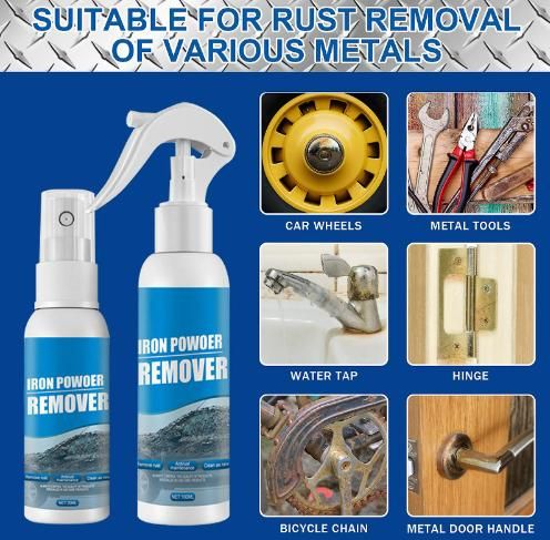 Rust Remover Spray 100ML for Car and other items