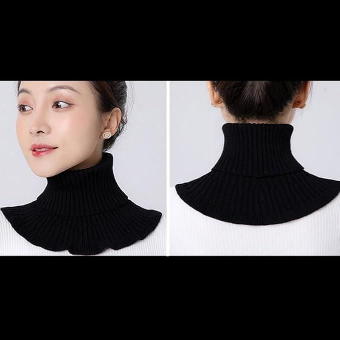 Hand Knitted Winter Collar Neck