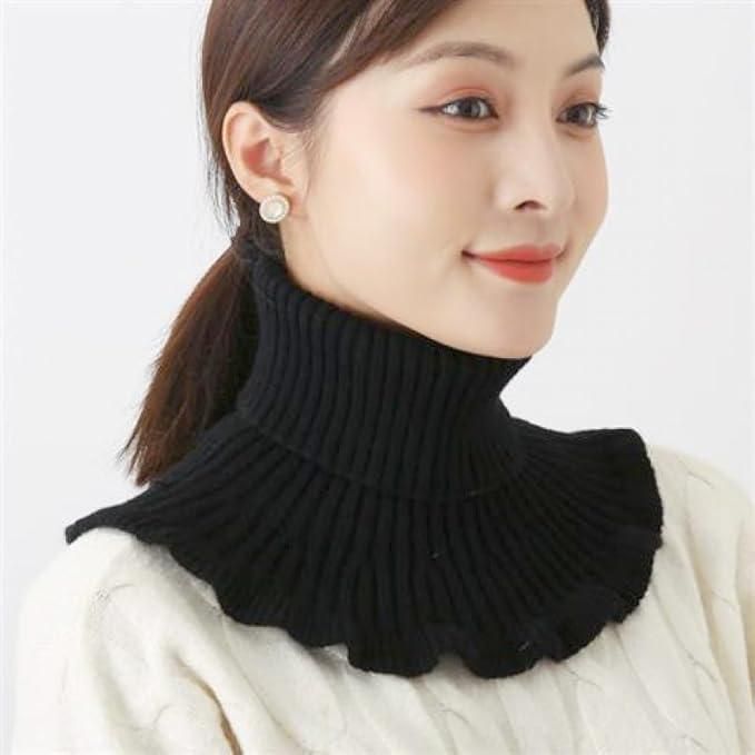 Hand Knitted Winter Collar Neck