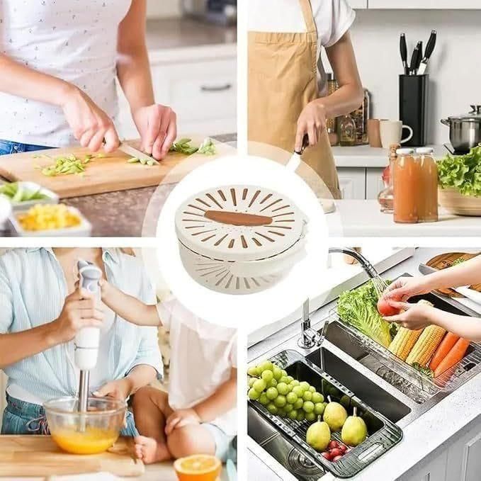 3 in 1 Kitchen Colander Bowl Set�