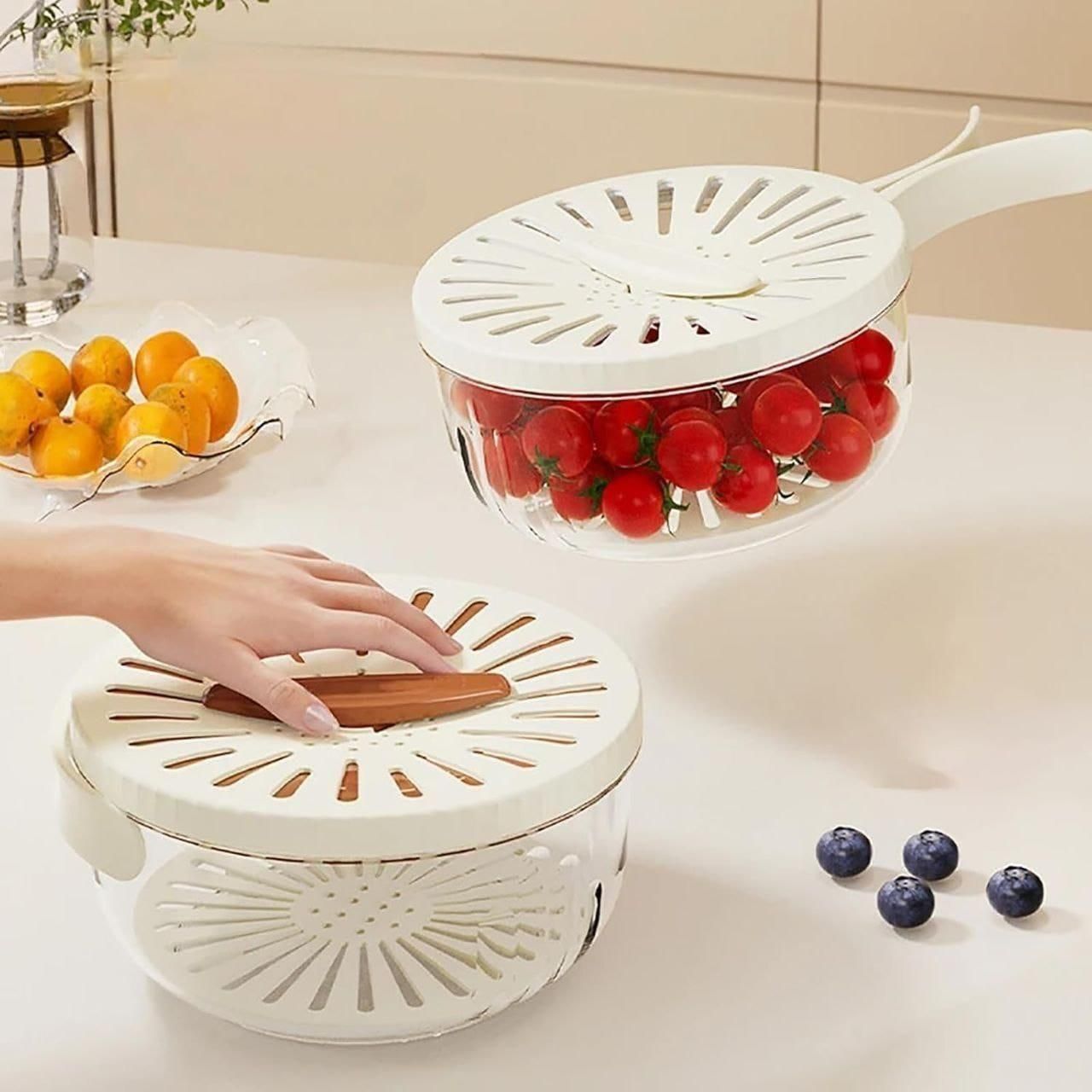 3 in 1 Kitchen Colander Bowl Set�