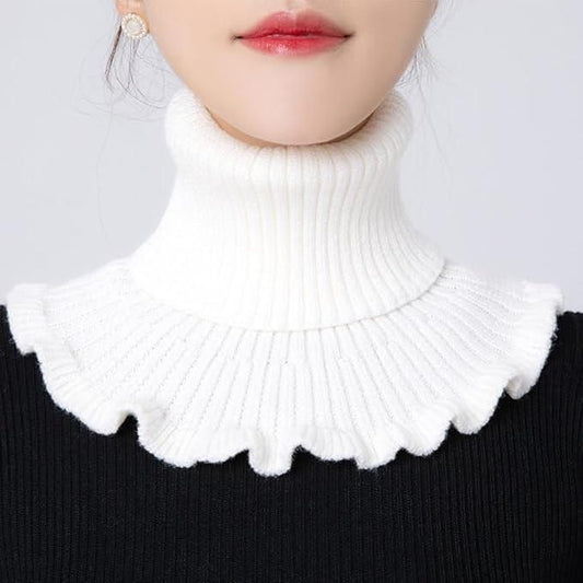 Hand Knitted Winter Collar Neck