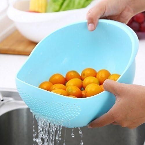 Food Washing Bowl and Strainer