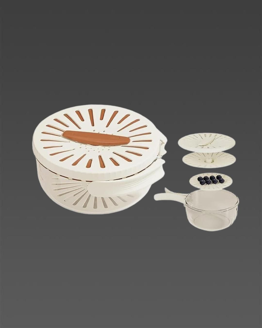 3 in 1 Kitchen Colander Bowl Set�